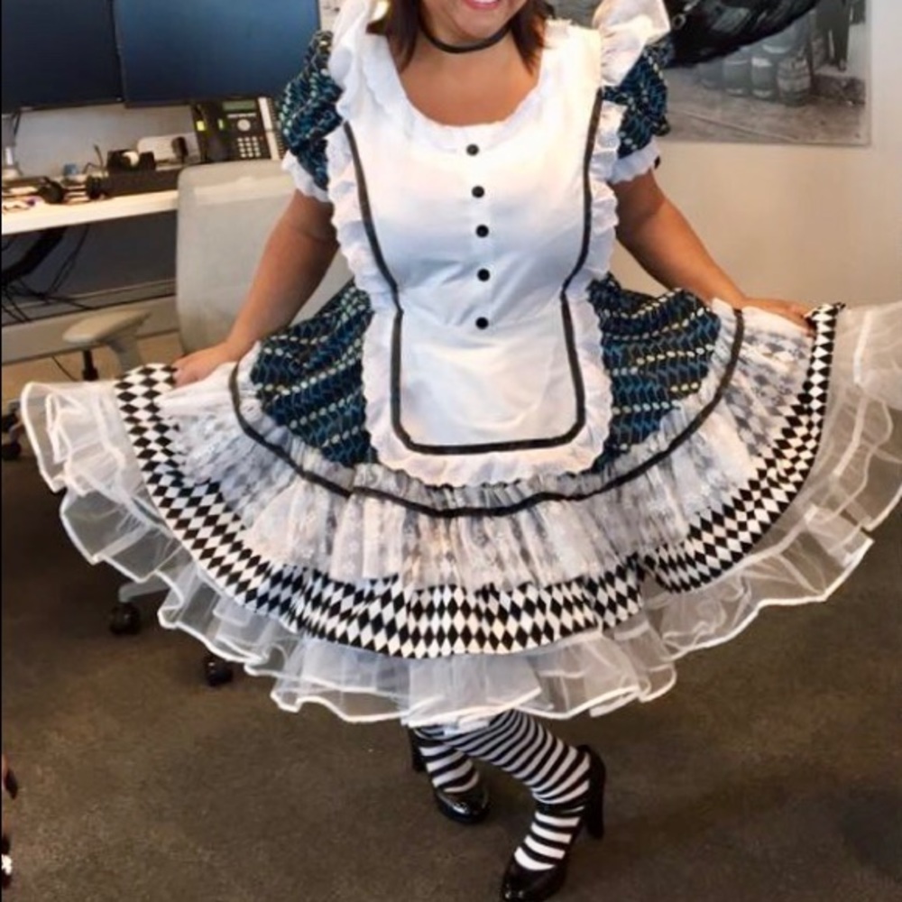 Alice in Wonderland custom made costume!
